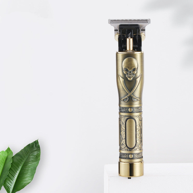 JMT-061322 Skull Head Rechargeable Hair Clipper with USB Charging