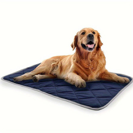 JMT-062154 Self-Heating Non-Slip Pet Mat for Dogs and Cats - Warm Thermal Blanket for Indoor and Outdoor Use, Washable & Durable