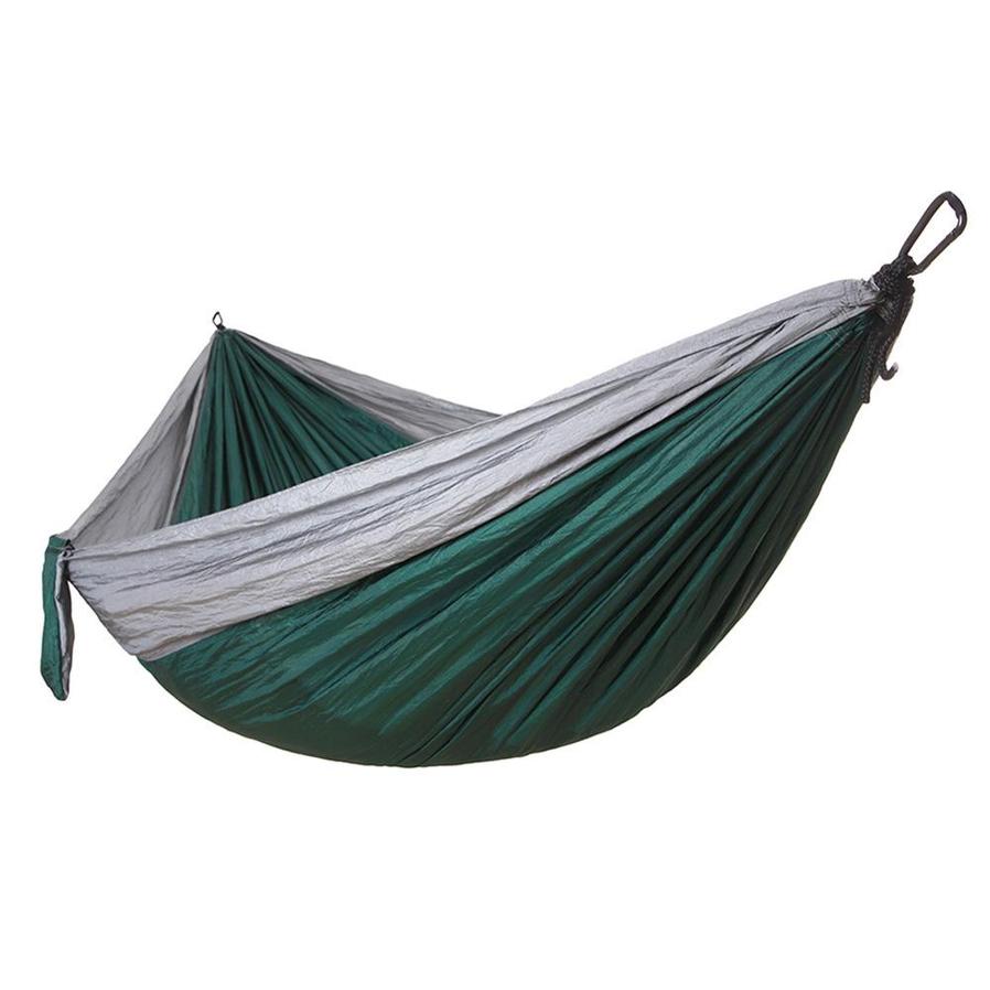 JMT-062218 Portable Double Backpacking Hammock - Nylon Parachute for Outdoor Adventures
