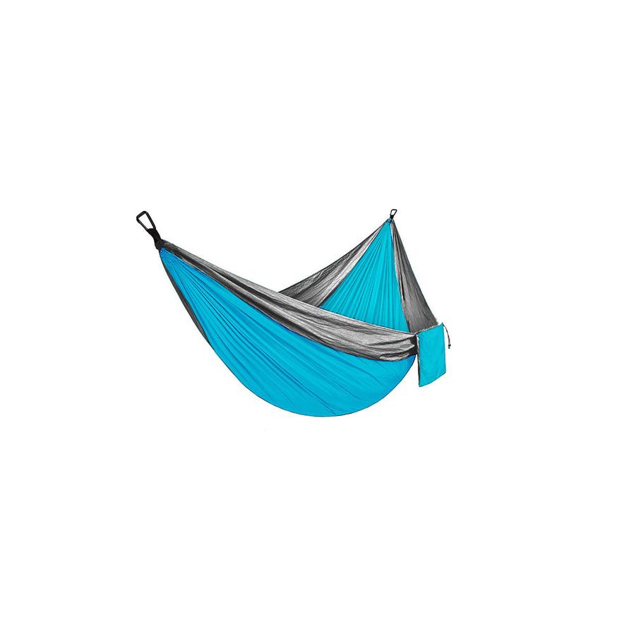 JMT-062218 Portable Double Backpacking Hammock - Nylon Parachute for Outdoor Adventures
