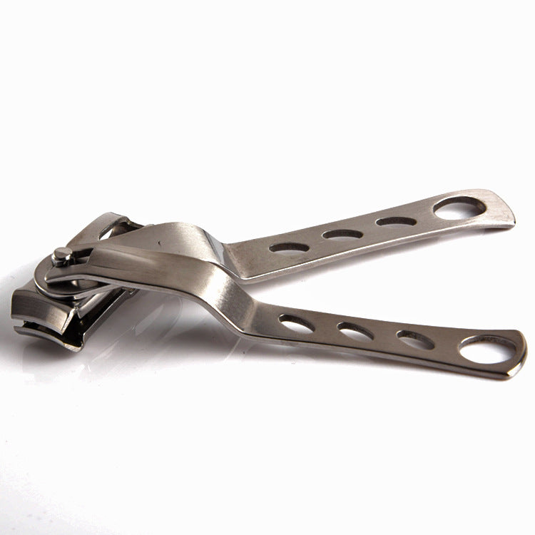 JMT-062474 360-Degree Rotating Stainless Steel Nail Clippers with Long Handle for Comfortable Nail Care