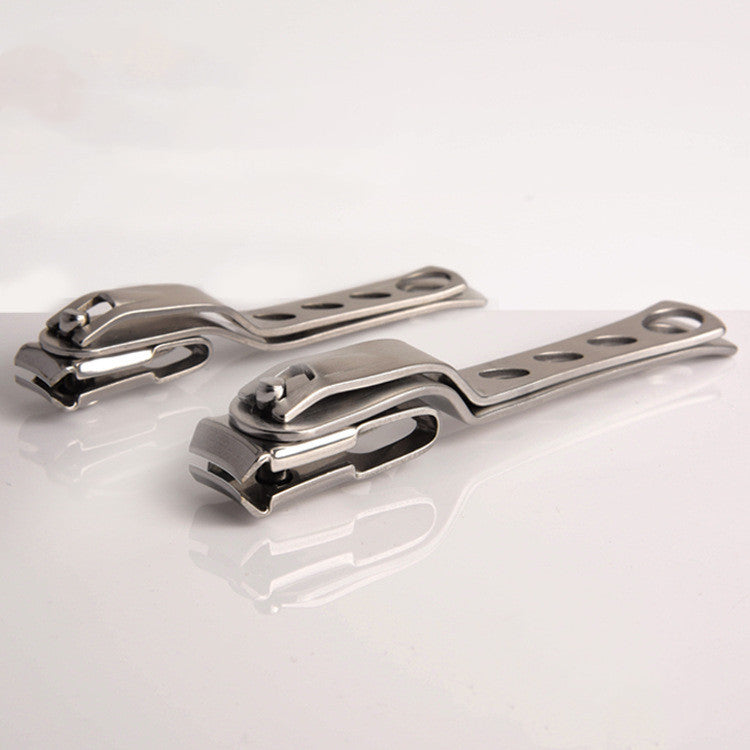 JMT-062474 360-Degree Rotating Stainless Steel Nail Clippers with Long Handle for Comfortable Nail Care