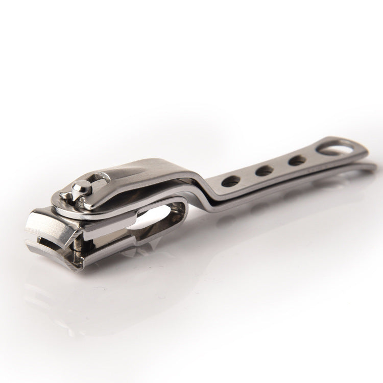 JMT-062474 360-Degree Rotating Stainless Steel Nail Clippers with Long Handle for Comfortable Nail Care