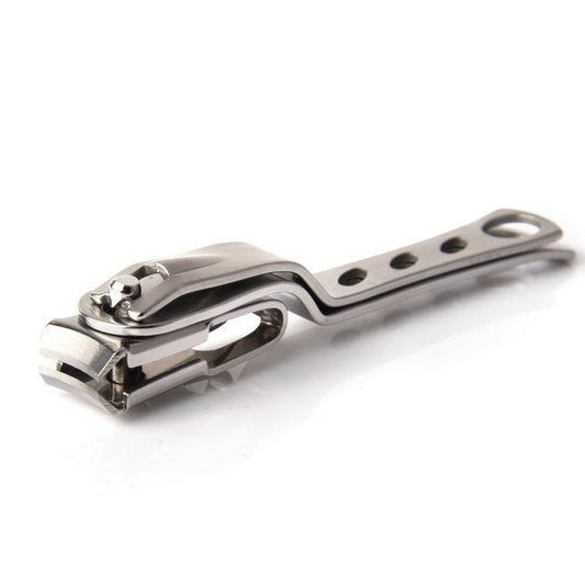 JMT-062474 360-Degree Rotating Stainless Steel Nail Clippers with Long Handle for Comfortable Nail Care