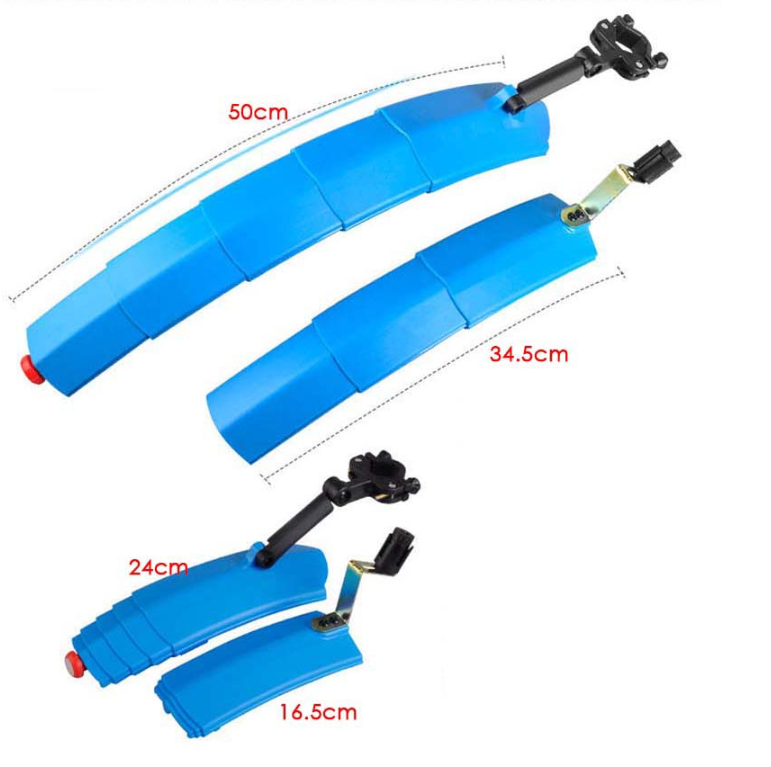 JMT-062538 Retractable Bicycle Mudguard for Enhanced Protection Against Splashes