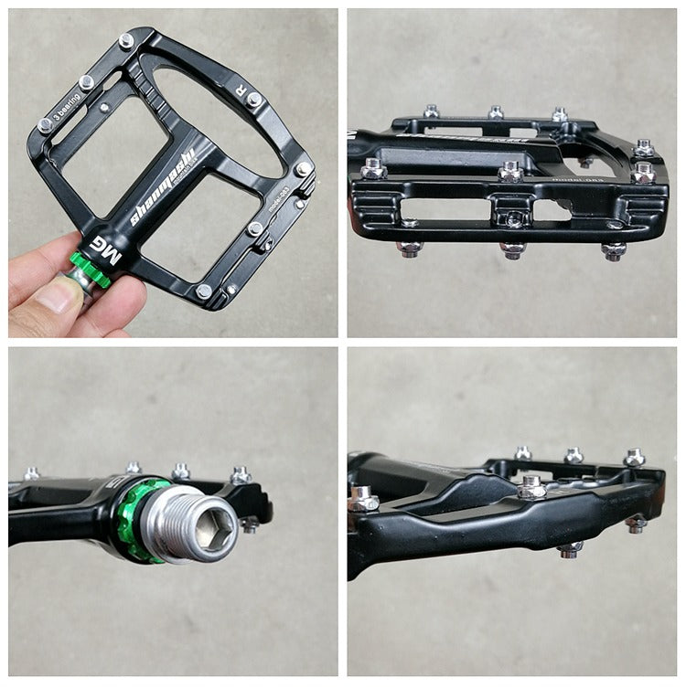 JMT-062858 Lightweight Magnesium Alloy Bicycle Pedals with 3-Bearing System