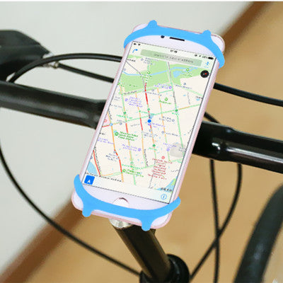 JMT-062858 Shockproof Silicone Bicycle Phone Holder Clip for Navigation Devices