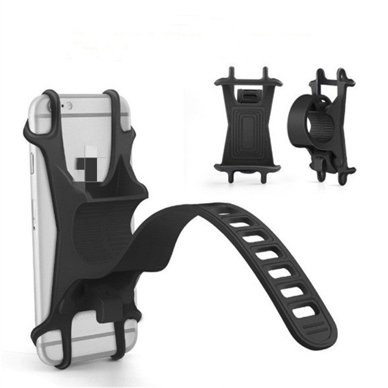 JMT-062858 Shockproof Silicone Bicycle Phone Holder Clip for Navigation Devices