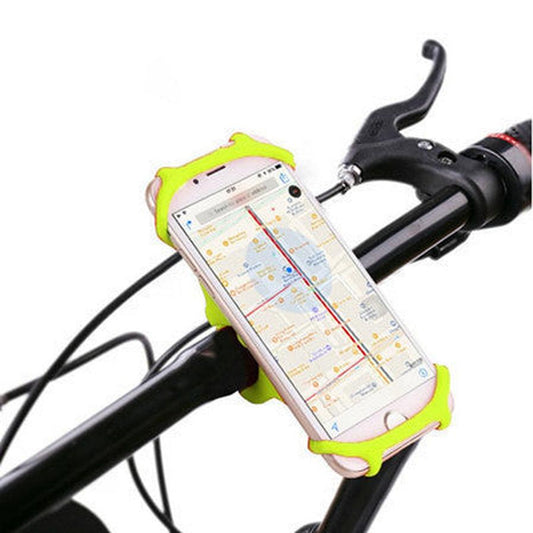 JMT-062858 Shockproof Silicone Bicycle Phone Holder Clip for Navigation Devices