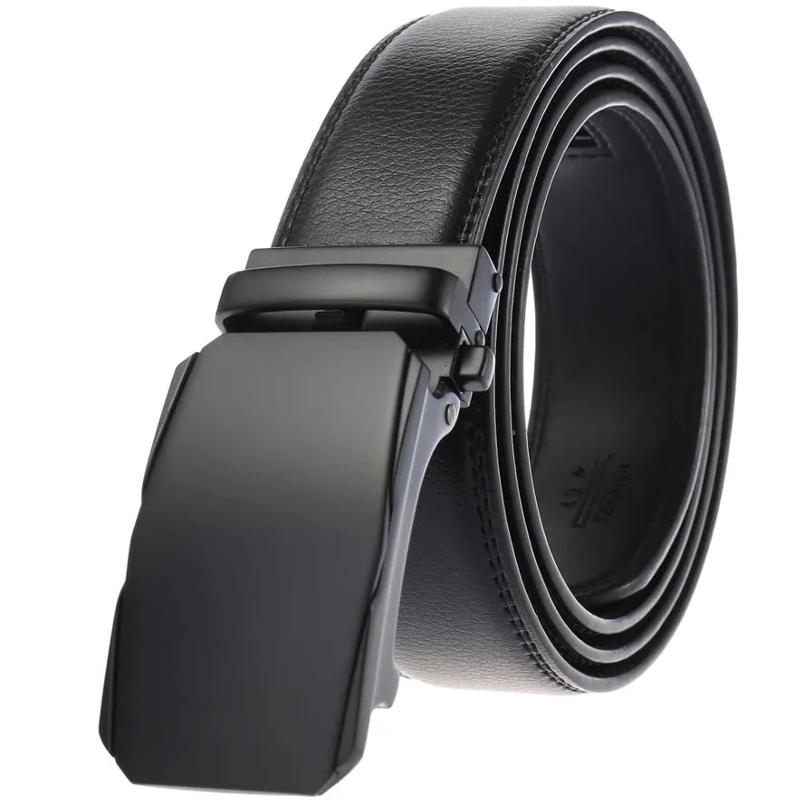 JMT-062922 Genuine Leather Automatic Belt for Men - Model LY36-02692-1