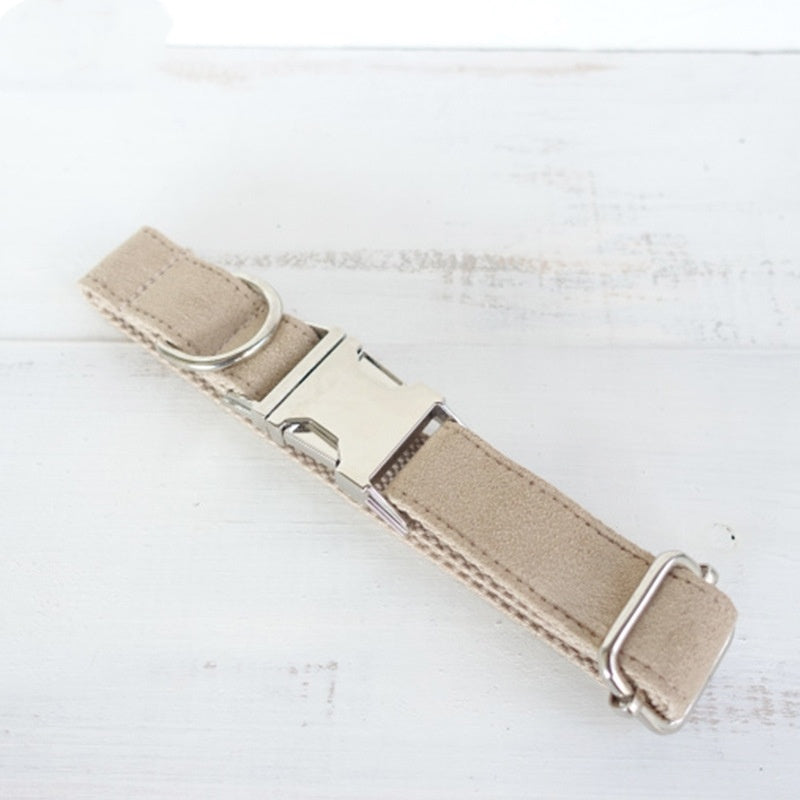 JMT-062986 Durable Polyester Pet Dog Traction Collar with Adjustable Fit