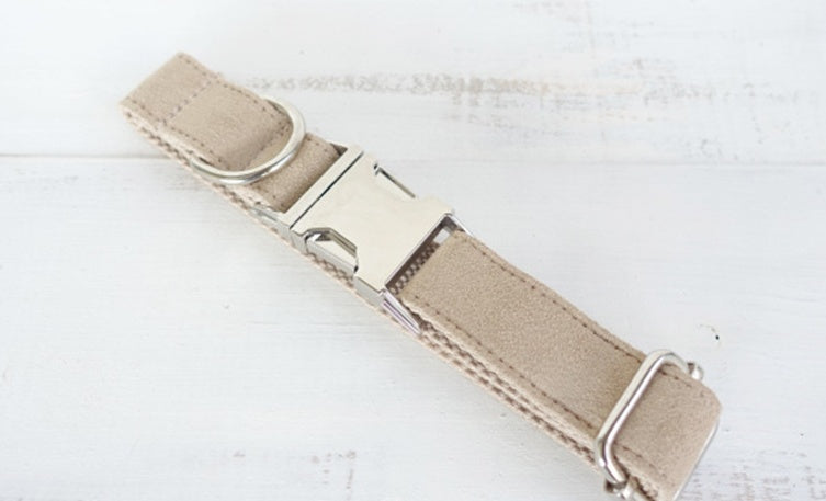 JMT-062986 Durable Polyester Pet Dog Traction Collar with Adjustable Fit