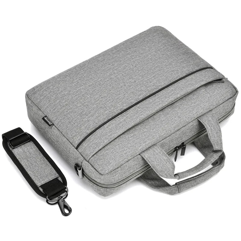 JMT-063306 Professional Laptop Sleeve Case with Shoulder Strap for Men and Women, Protective HandBag for Office Use