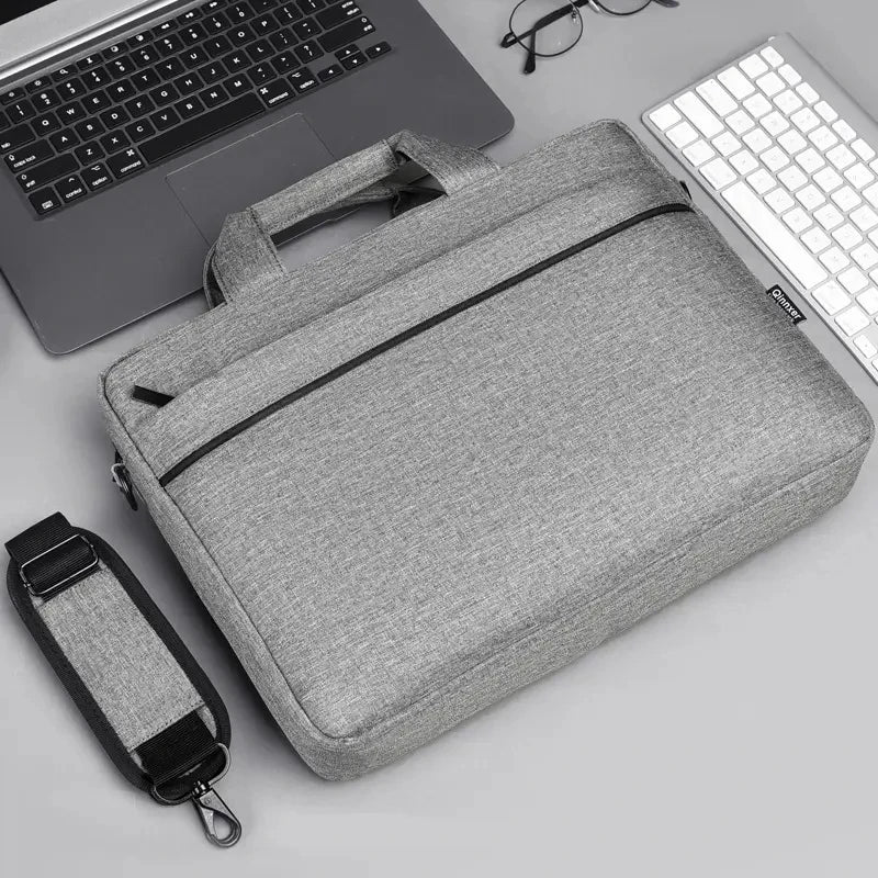 JMT-063306 Professional Laptop Sleeve Case with Shoulder Strap for Men and Women, Protective HandBag for Office Use