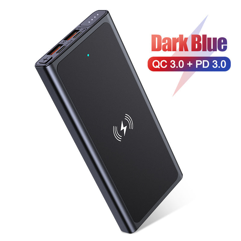 JMT-063498 Fast Charging Wireless Power Bank with Polymer Lithium-ion Battery – 10,000mAh Capacity