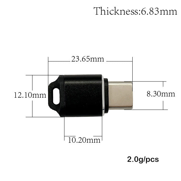 JMT-063498 USB-C Microphone Blocker for Privacy Protection and Sound Prevention