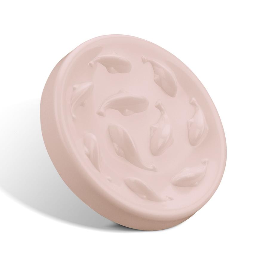 JMT-063498 Whale-Shaped Cat Slow Feeding Bowl with Non-Slip Base for Healthy Eating and Spill Prevention