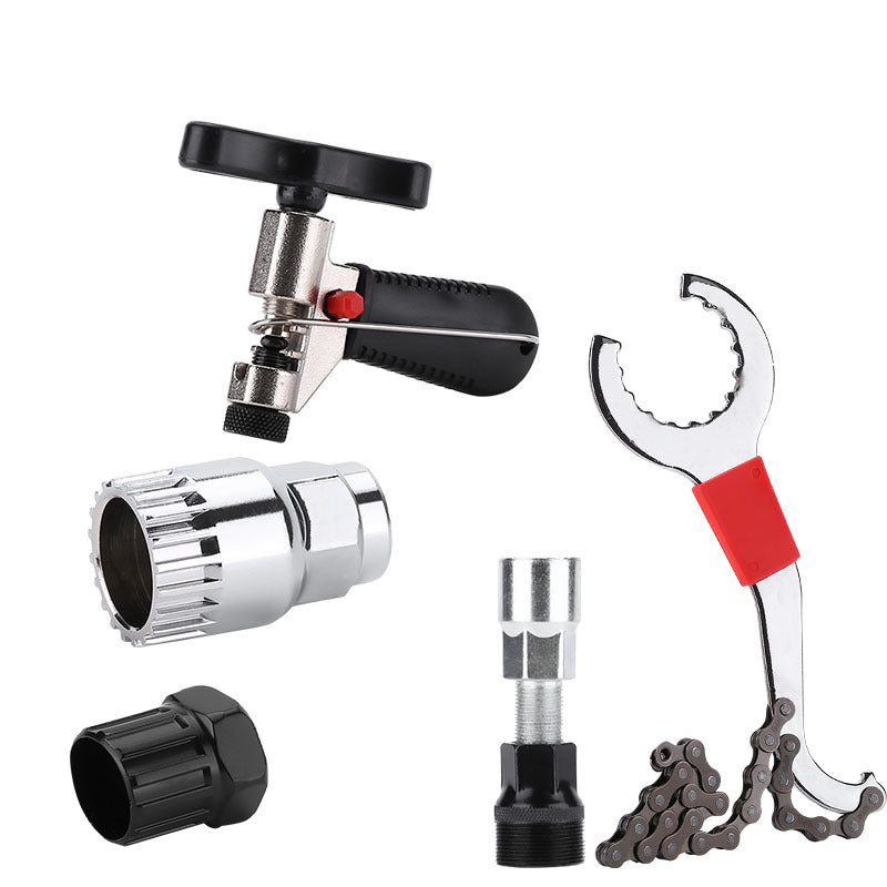 JMT-064010 Bicycle Repair Tool Kit for Mountain Bikes with Chain-Cutting Device