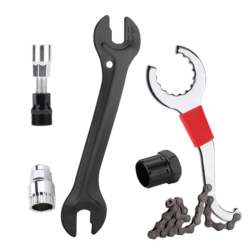 JMT-064010 Bicycle Repair Tool Kit for Mountain Bikes with Chain-Cutting Device