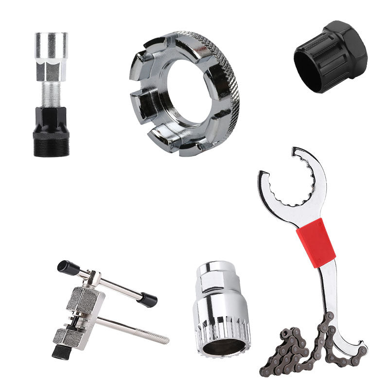 JMT-064010 Bicycle Repair Tool Kit for Mountain Bikes with Chain-Cutting Device