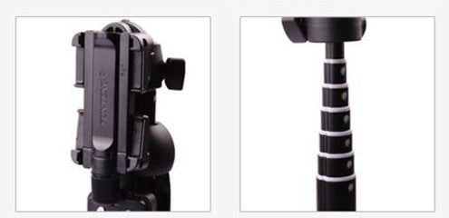JMT-064330 Portable Anti-Shake Tripod Selfie Stick for Mobile Phones