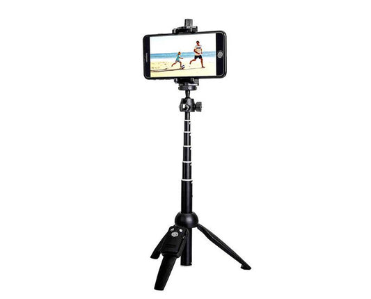 JMT-064330 Portable Anti-Shake Tripod Selfie Stick for Mobile Phones
