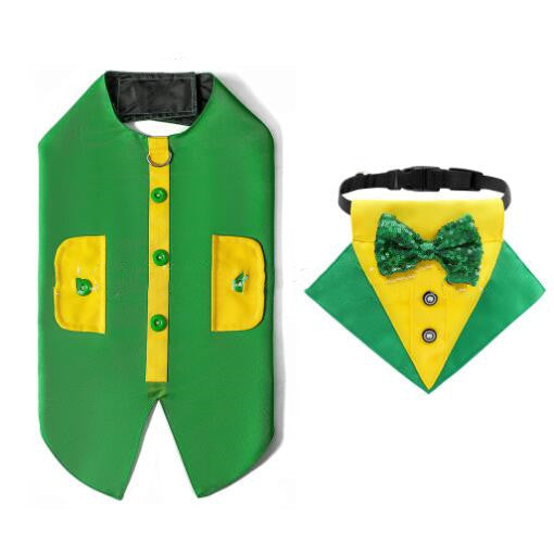 JMT-064394 Irish Festival Inspired Pet Vest - Available in Multiple Styles and Sizes