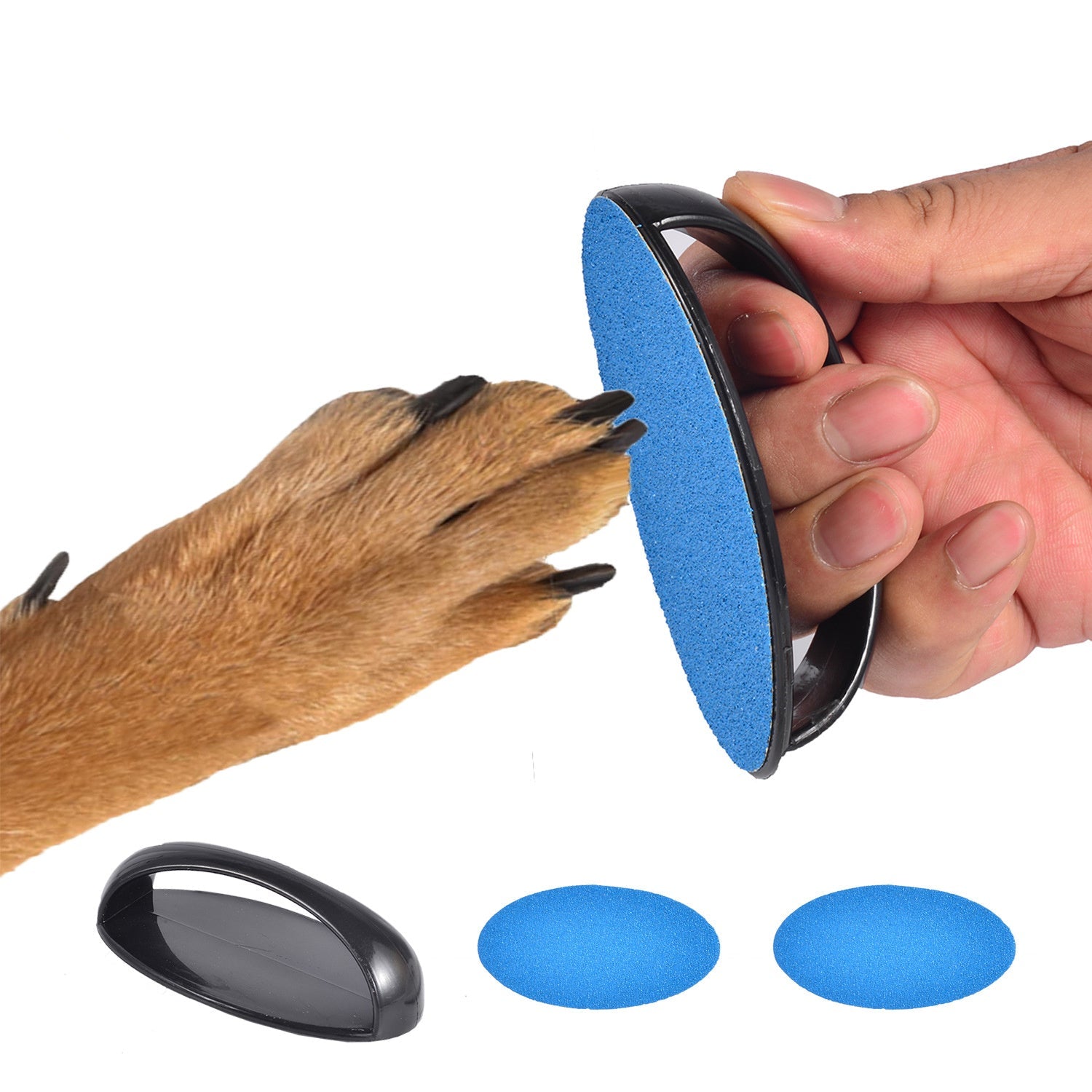 JMT-064458 Pet-Friendly Scratching Board and Slow-Feeding Toy for Dogs, Dual-Function Nail File and Playtime Accessory