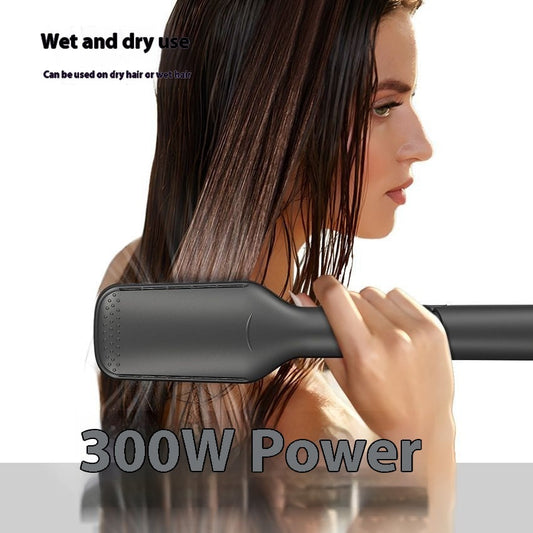 JMT-064458 Two-in-One Hair Dryer and Straightener for Wet and Dry Use - 300W Dual-Function Electric Styling Tool