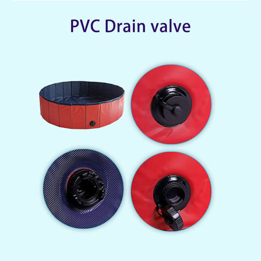 JMT-064714 Foldable Portable Pet Bath Pool for Dogs and Cats - Easy Storage and Quick Setup, Slip-Resistant PVC Material