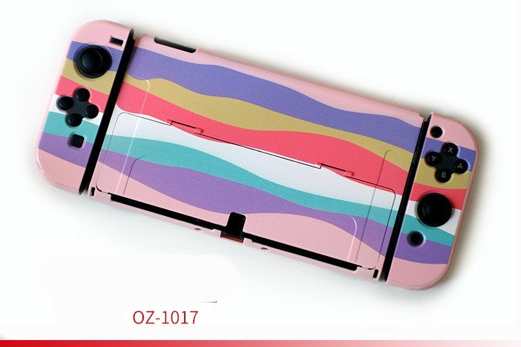 JMT-064970 Nintendo Switch OLED Hard Crystal Shell Case with Anti-Scratch and Waterproof Features