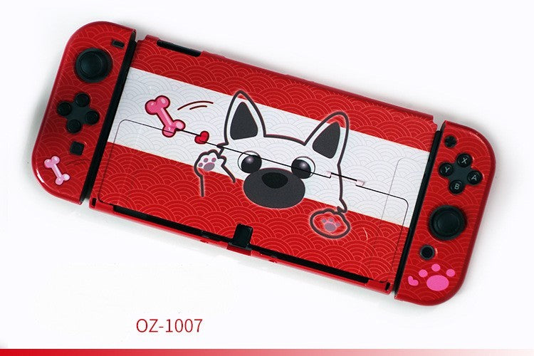 JMT-064970 Nintendo Switch OLED Hard Crystal Shell Case with Anti-Scratch and Waterproof Features