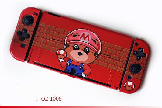 JMT-064970 Nintendo Switch OLED Hard Crystal Shell Case with Anti-Scratch and Waterproof Features