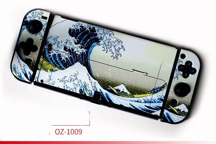 JMT-064970 Nintendo Switch OLED Hard Crystal Shell Case with Anti-Scratch and Waterproof Features