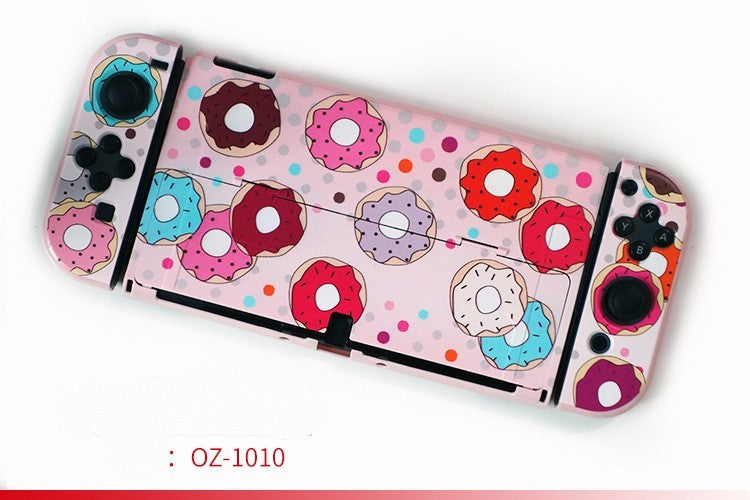 JMT-064970 Nintendo Switch OLED Hard Crystal Shell Case with Anti-Scratch and Waterproof Features