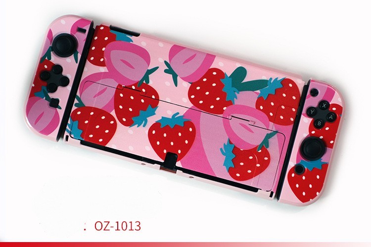 JMT-064970 Nintendo Switch OLED Hard Crystal Shell Case with Anti-Scratch and Waterproof Features