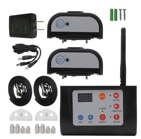 JMT-065290 Wireless Pet Containment System with 4 Training Modes and Reflective Dog Collar
