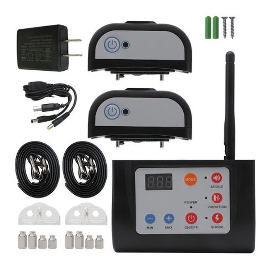 JMT-065290 Wireless Pet Containment System with 4 Training Modes and Reflective Dog Collar