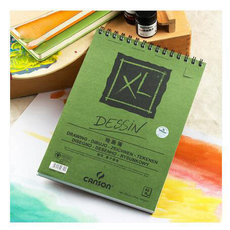 JMT-065930 Acrylic Water Soluble Color Pencil Sketchbook – Spiral Bound, 25 Sheets, Perfect for Drawing and Painting