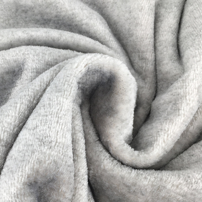 JMT-065930 Ultra-Soft Grey Polyester Dog Blanket for Deep Sleeping - 70 CM x 100 CM