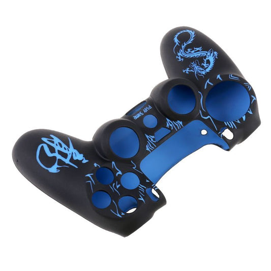 JMT-066250 PS4 Controller Silicone Rubber Sleeve with Dragon Pattern - Protective Case in Multiple Colors