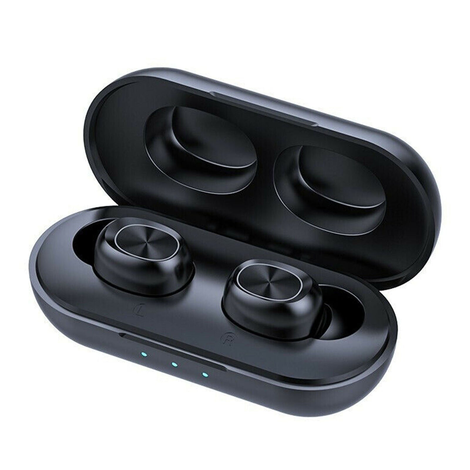 JMT-066762 Wireless Bluetooth 5.0 In-Ear Headset with Charging Case, 4 Hours Playtime, IPX5 Waterproof