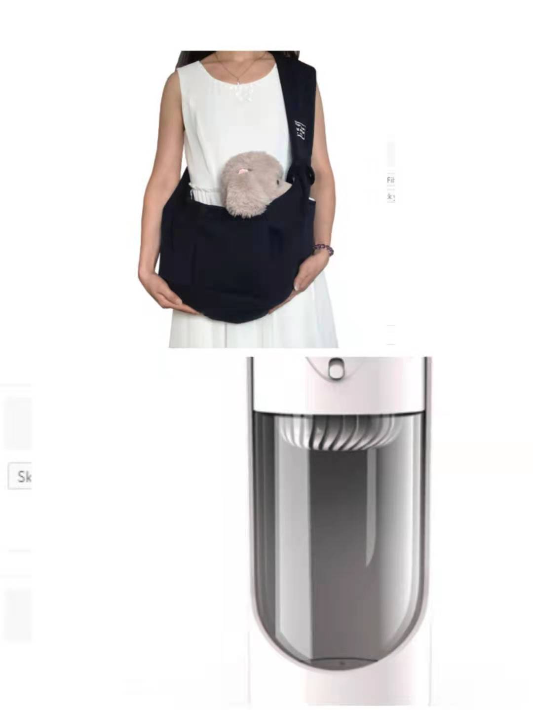 JMT-067018 Breathable Outdoor Hiking Sling Bag for Dogs – Travel Companion for Pets