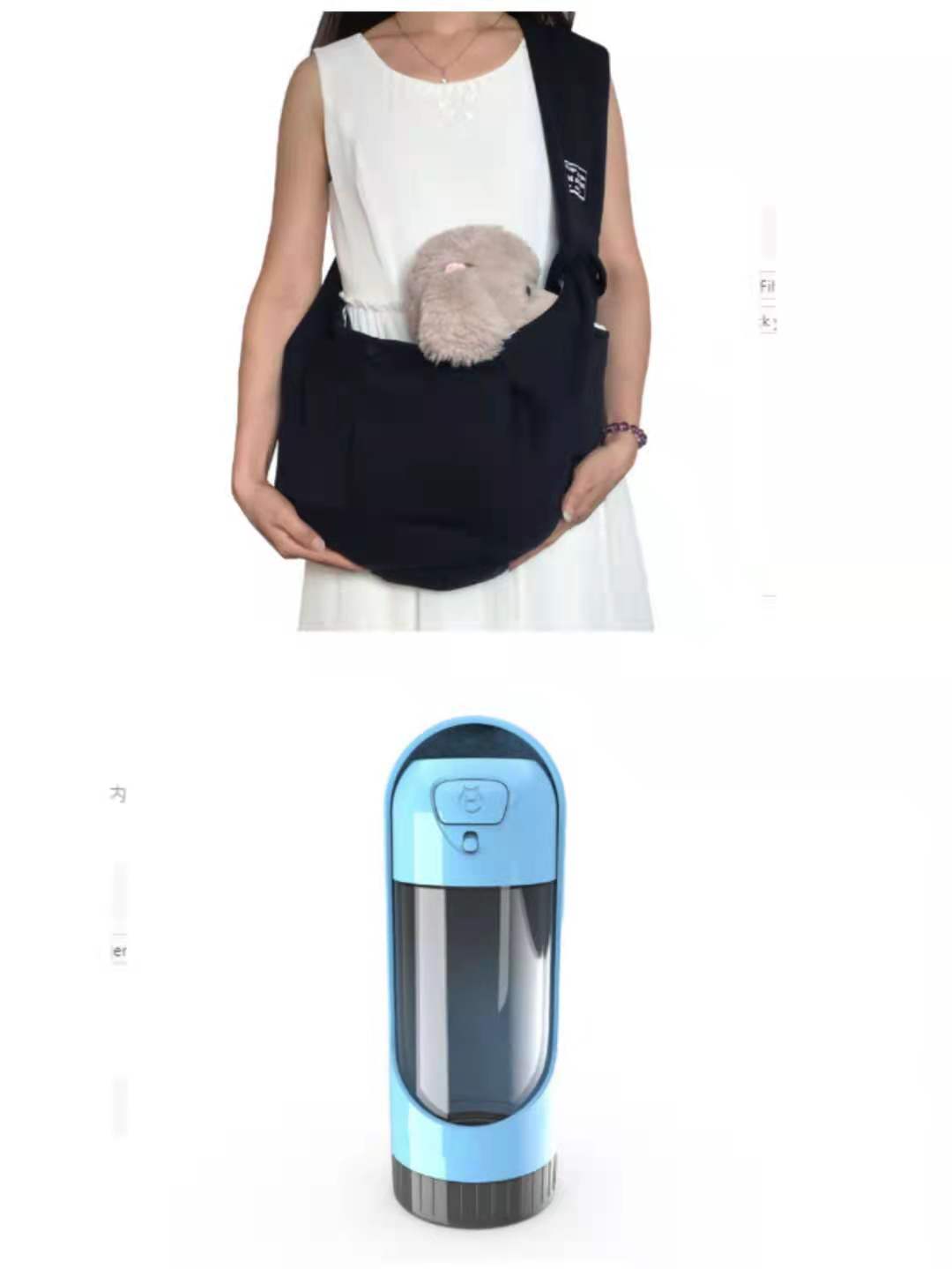 JMT-067018 Breathable Outdoor Hiking Sling Bag for Dogs – Travel Companion for Pets