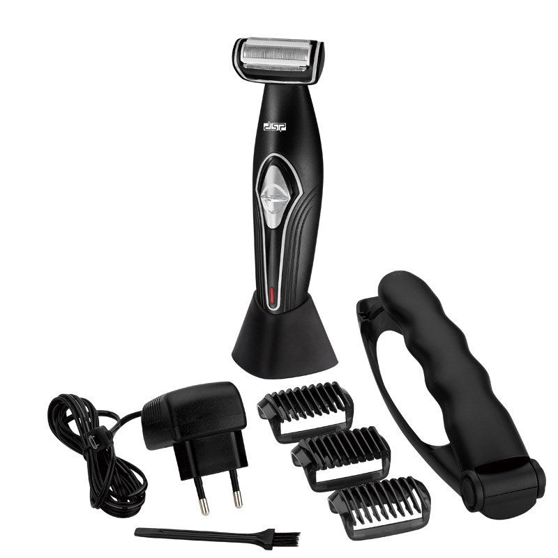 JMT-067018 Washable Electric Razor with Changeable Head, Battery Operated, IPX5 Waterproof Rating, 60-Minute Runtime