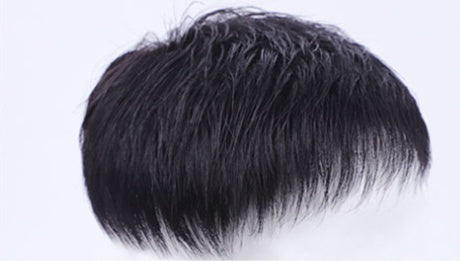 JMT-067466 Men's Natural Real Hair Short Wig - Breathable Design for All Skin Tones and Face Shapes