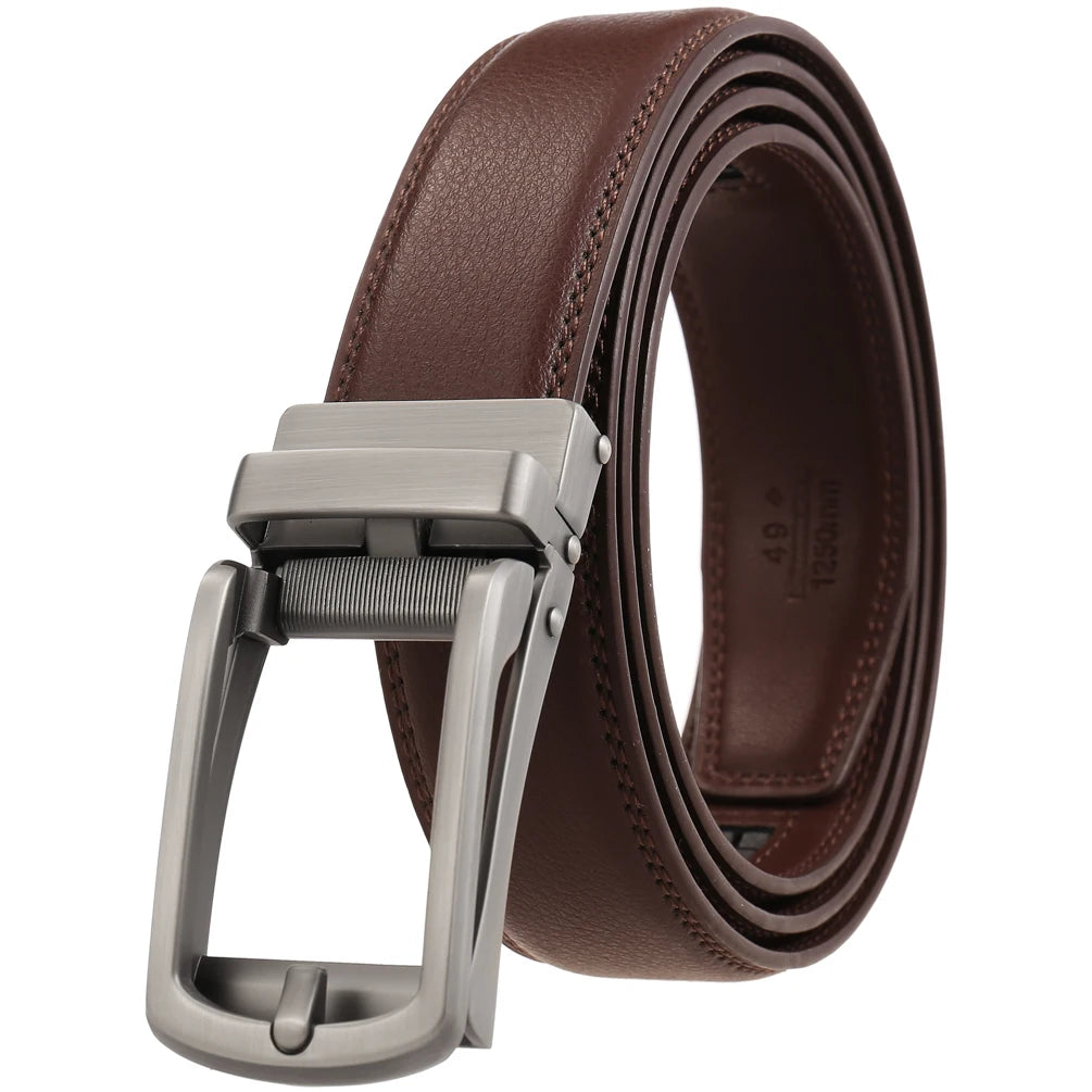 JMT-067530 Men's Leather Belt 3.0cm Width - Stylish and Durable Design