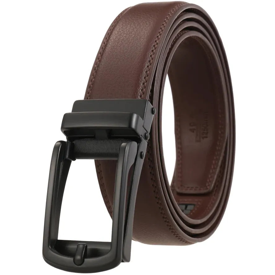 JMT-067530 Men's Leather Belt 3.0cm Width - Stylish and Durable Design