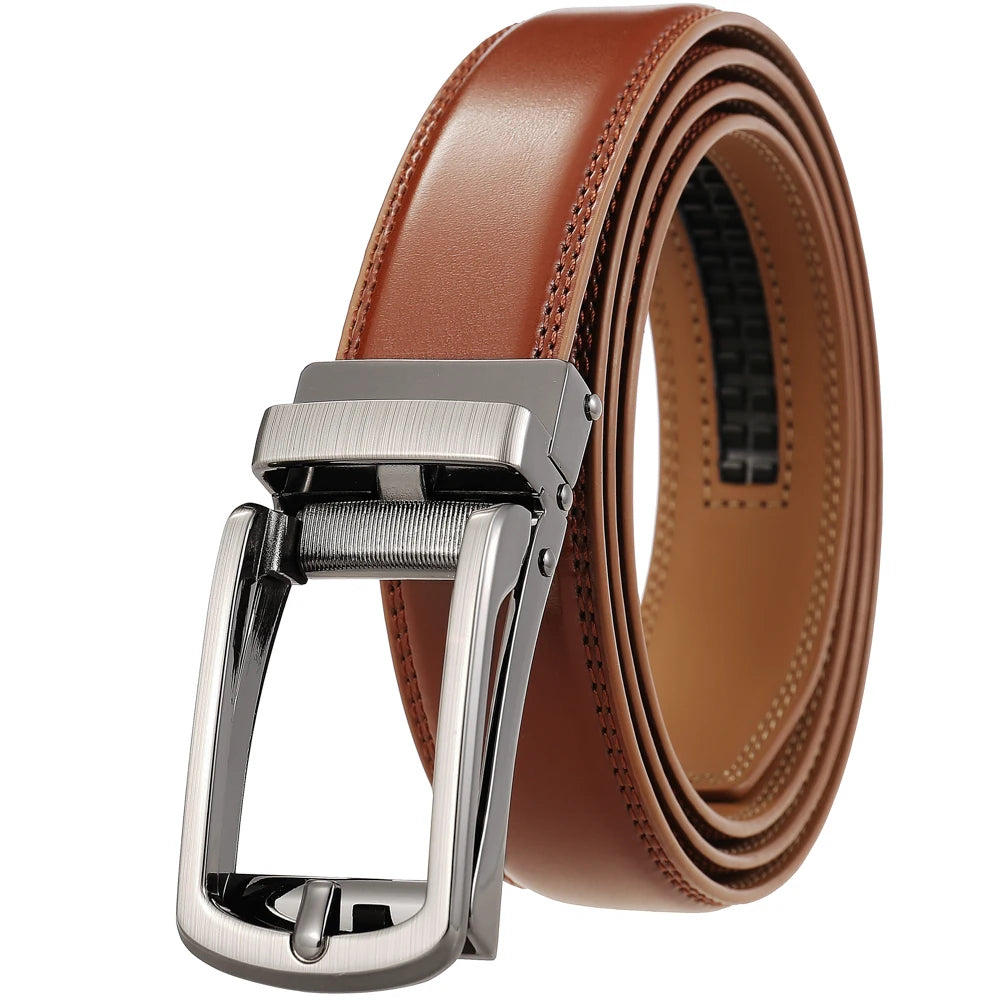 JMT-067530 Men's Leather Belt 3.0cm Width - Stylish and Durable Design