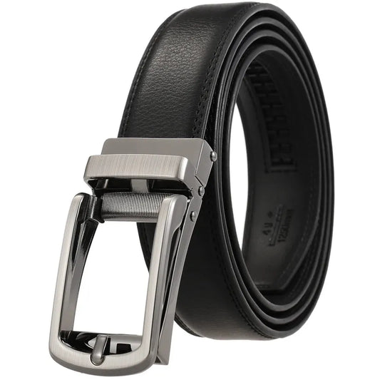 JMT-067530 Men's Leather Belt 3.0cm Width - Stylish and Durable Design